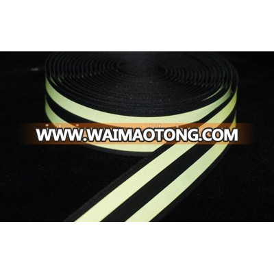 PU & Reflective Yellow Waterproof Zipper