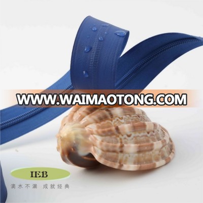 TPU Waterproof Zipper(Dyed Blue)