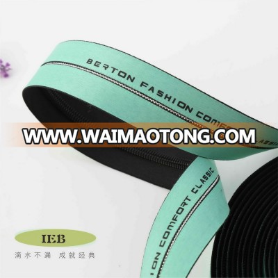 Polyester film With Printed Waterproof Zipper